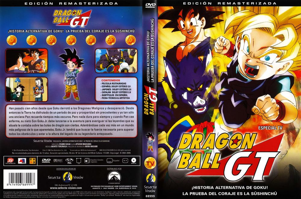 Peliculas de Dragon Ball GT